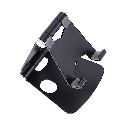 Mikinona Klappbarer Handyständer Handy, Mobiltelefon Tragbar Faltbar Stehen Sie Für Tablet Handyhalterung Fauler Telefonständer Desktop -telefonhalter Handy-DIY-zubehör Tablet-Halter Black Mikinona Klappbarer Handyständer Handy, Mobiltelefon Tragbar Faltbar Stehen Sie Für Tablet Handyhalterung Fauler Telefonständer Desktop -telefonhalter Handy-DIY-zubehör Tablet-Halter Black von Mikinona