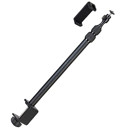 Mikinona Live-Klammer Handy tischhalterung Schreibtischhalterung für Handy Anschlüsse Schreibtischklemme klemmbausteine DSLR-Tischhalterung Ringlicht-Tischmontage Aluminiumlegierung Black Mikinona Live-Klammer Handy tischhalterung Schreibtischhalterung für Handy Anschlüsse Schreibtischklemme klemmbausteine DSLR-Tischhalterung Ringlicht-Tischmontage Aluminiumlegierung Black von Mikinona