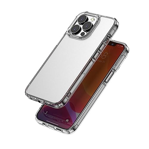 Mikinona Mattes Harte Telefonabdeckung für Stoßfestes Design mit Fingerabdruck Oberfläche Flexibler TPU Rahmen PC Rückseite Halbtransparent Schutz Mikinona Mattes Harte Telefonabdeckung für Stoßfestes Design mit Fingerabdruck Oberfläche Flexibler TPU Rahmen PC Rückseite Halbtransparent Schutz von Mikinona