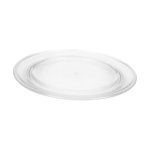 Mikinona Mikrowellen-Glasplatte 27 cm hitzebeständiges Ersatztablett für Mikrowellenherdzubehör Mikinona Mikrowellen-Glasplatte 27 cm hitzebeständiges Ersatztablett für Mikrowellenherdzubehör von Mikinona