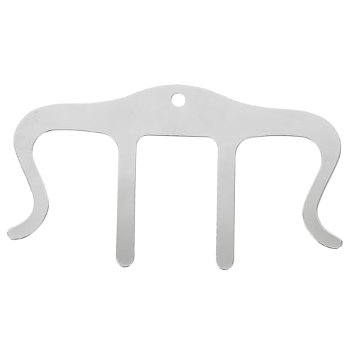 Mikinona Notenhalter aus Metall Musikseitenclip Buchseite Buchclip-Seitenhalter Clips Lesezeichen rostfrei Musikhalter Musik Büroklammer Musikseitenhalter Eisen Silver von Mikinona