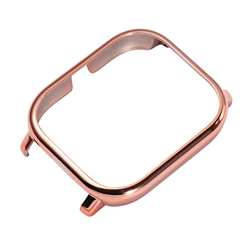 Mikinona PC Uhrengehäuse Uhren Schutzhülle Stoßfängergehäuse Schutzhülle Blaue Schale Stoßfest Kompatible Smart Watch Schutzhüllen Uhrenschutzrahmen Golden Mikinona PC Uhrengehäuse Uhren Schutzhülle Stoßfängergehäuse Schutzhülle Blaue Schale Stoßfest Kompatible Smart Watch Schutzhüllen Uhrenschutzrahmen Golden von Mikinona