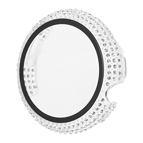 Mikinona Pixel Watch Schutzhülle mit Glitzer Diamantdesign Abnehmbarer Uhrenfall aus PC Kratzfest Kompatibel mit Pixel Watch Transparent für Täglichen Schutz Stil Mikinona Pixel Watch Schutzhülle mit Glitzer Diamantdesign Abnehmbarer Uhrenfall aus PC Kratzfest Kompatibel mit Pixel Watch Transparent für Täglichen Schutz Stil von Mikinona