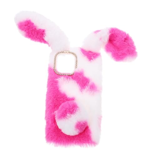 Mikinona Plüsch Handykoffer schützende Telefonhülle Smartphone-Hülle Telefonzubehör Flauschige Handyhülle Schutz der telefonabdeckung Cartoon-Telefonschale Rosa Mikinona Plüsch Handykoffer schützende Telefonhülle Smartphone-Hülle Telefonzubehör Flauschige Handyhülle Schutz der telefonabdeckung Cartoon-Telefonschale Rosa von Mikinona