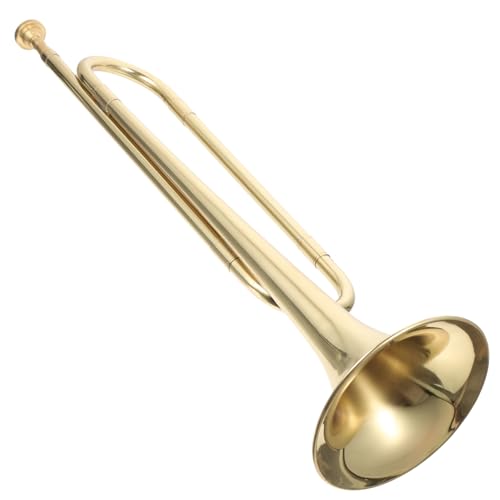 Mikinona Trompete für Anfänger Kreatives Musikinstrument für für Musikinteresse Sicher und Praktisch für Schulband und Orchester Flat Mikinona Trompete für Anfänger Kreatives Musikinstrument für für Musikinteresse Sicher und Praktisch für Schulband und Orchester Flat von Mikinona