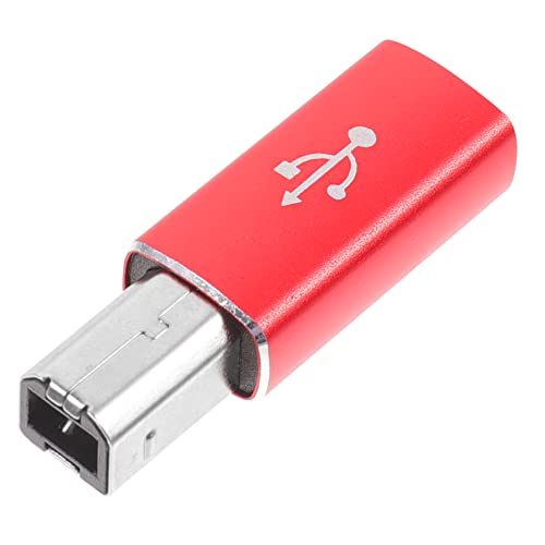 Mikinona Typ C Adapter Buchsenadapter Kabel USB Adapter Stereo Piano Adapter Audio Piano Adapter Typ C Druckeradapter Audioadapter Für Klavierdrucker Steckeradapter Rote Aluminiumlegierung Mikinona Typ C Adapter Buchsenadapter Kabel USB Adapter Stereo Piano Adapter Audio Piano Adapter Typ C Druckeradapter Audioadapter Für Klavierdrucker Steckeradapter Rote Aluminiumlegierung von Mikinona