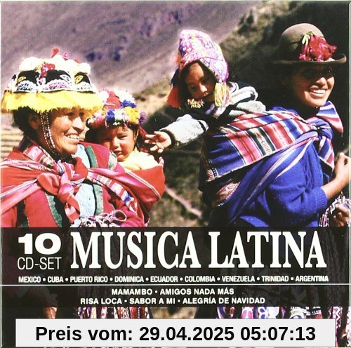 Musica Latina - 10 CD Wallet Box von Mikis Theodorakis