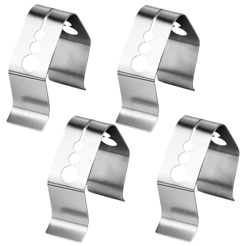 Thermometer Grill Halter,Thermometer-Befestigungs Clip,3 Löcher Temperaturfühler Befestigung,Universal Halter Temperaturfühlers Halterung für Grill BBQ Raucher Ofen Temperatur,4pcs Thermometer Grill Halter,Thermometer-Befestigungs Clip,3 Löcher Temperaturfühler Befestigung,Universal Halter Temperaturfühlers Halterung für Grill BBQ Raucher Ofen Temperatur,4pcs von Mikiuly