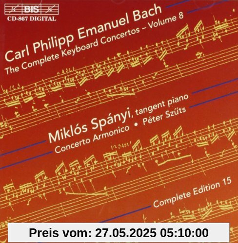 Klavierkonzerte Vol.8 Klavierkonzerte Vol.8 von Miklós Spányi