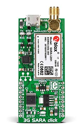 MikroElektronika Ltd 3G SARA Click Board MikroElektronika Ltd 3G SARA Click Board von MikroElektronika Ltd