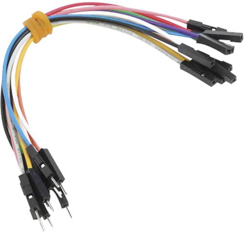 MikroElektronika MIKROE-512 Jumper-Kabel Raspberry Pi, Banana Pi, Arduino [10x Drahtbrücken-Stecker von MikroElektronika