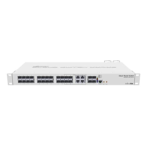 MIKROTIK MT CRS328-4C-20S-4S+RM MikroTik CRS328-4C-20S-4S+RM 24x SFP /4x RJ45 1G combo. 4x SFP+ 10GbE. Rack 19 von MikroTik