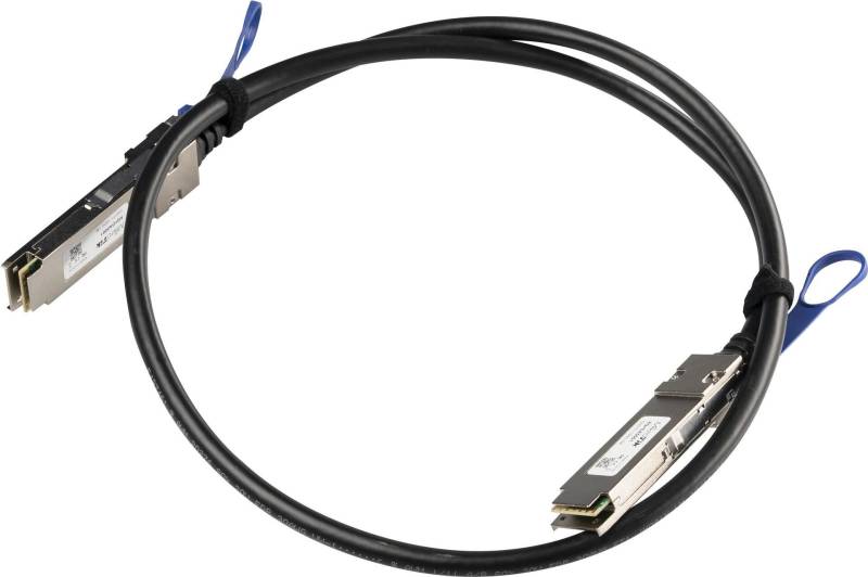 Mikrotik XQ+DA0001 InfiniBand-Kabel 1 m QSFP+ to QSFP+ / QSFP28 to QSFP28 Schwarz (XQ+DA0001) von MikroTik