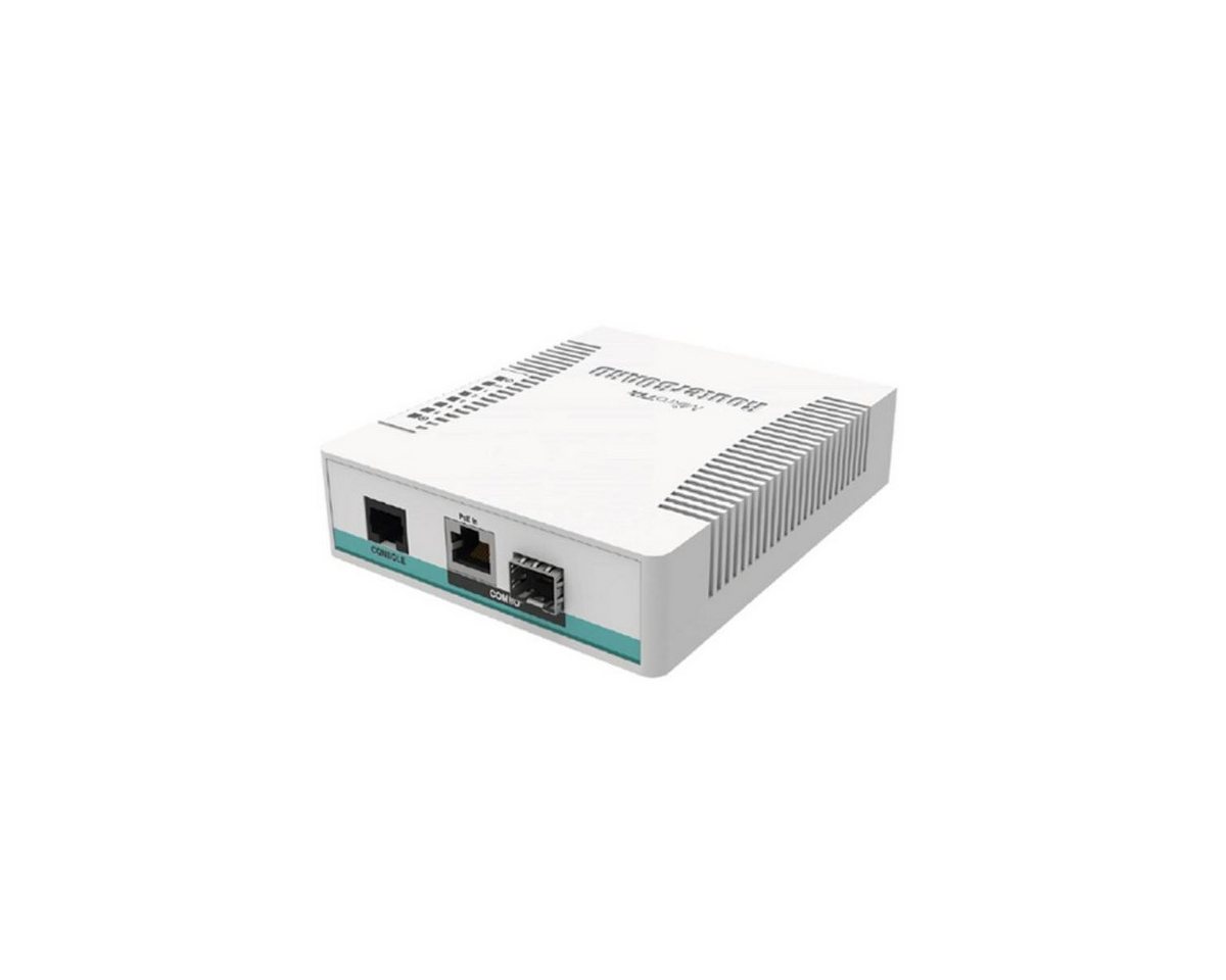 MikroTik CRS106-1C-5S - Cloud Router Switch 106-1C-5S mit QAC8511... Netzwerk-Switch von MikroTik