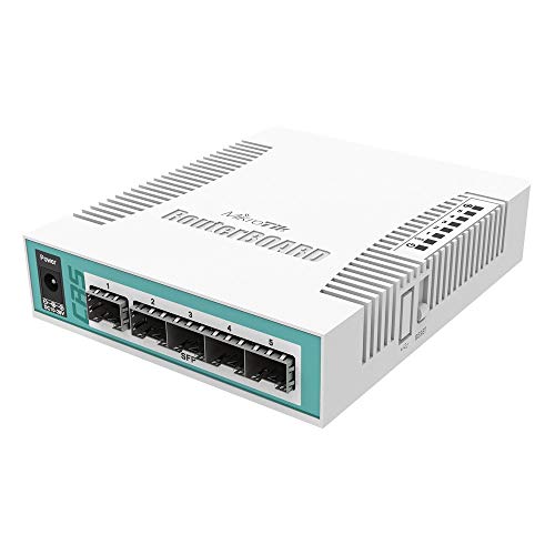 MikroTik CRS106-1C-5S Network Switch Gigabit Ethernet (10/100/1000) Power Over Ethernet (PoE) White von MikroTik