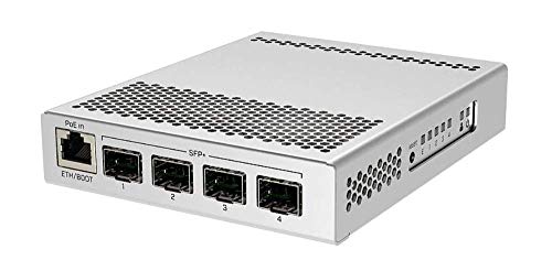 MikroTik Cloud Router Switch (RouterOS L5), Desktop Encl, CRS305-1G-4S+IN ((RouterOS L5), Desktop Encl.) von MikroTik