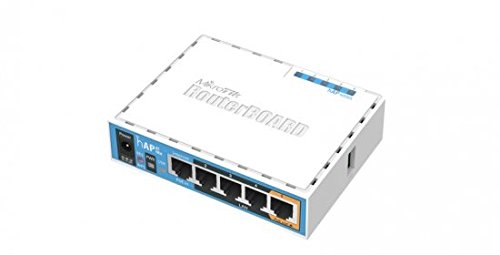 MikroTik Hap ac Lite RB952UI-5AC2ND Access Point [5X Fast Ethernet, Dualband (2,4/5 GHz), Poe] von MikroTik