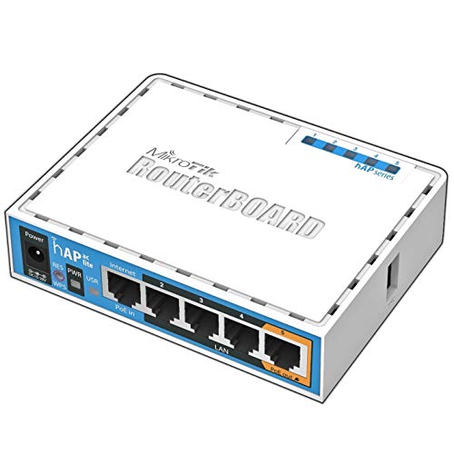 MikroTik Hap ac Lite RB952UI-5AC2ND Access Point [5X Fast Ethernet, Dualband (2,4/5 GHz), Poe] von MikroTik