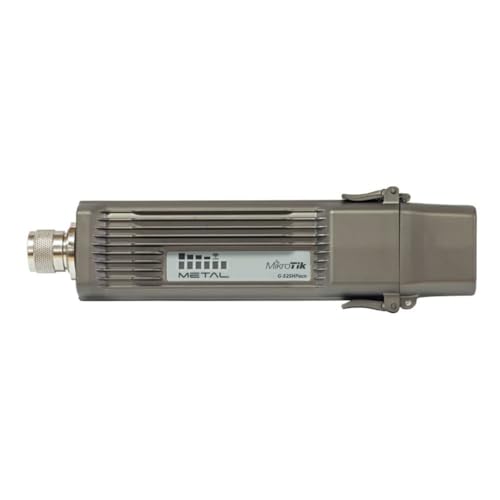 MikroTik Metal 52 ac with 720MHz CPU, 64MB RAM, 1 x Gigabit LAN, RBMETALG-52SHPACN (64MB RAM, 1 x Gigabit LAN, 1 x Built-in high Power 2.4/5GHz 802.11a/b/g/n/ac Wireless, RouterOS L4, Metal c) von MikroTik