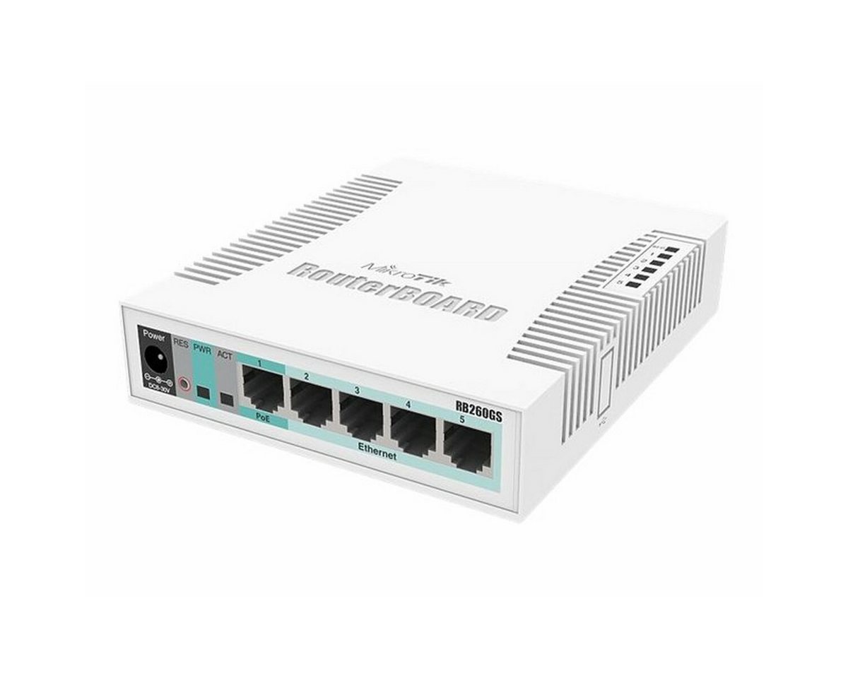 MikroTik Netzwerk-Switch (Switch Mikrotik RB260GS) von MikroTik