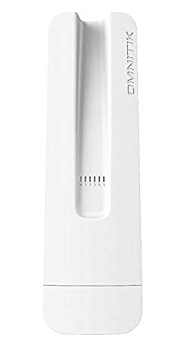 MikroTik OmniTIK 5 ac 54 Mbit/s weiß Ethernet-Verbindung, unterstützt Stromversorgung über diesen Port (PoE). von MikroTik