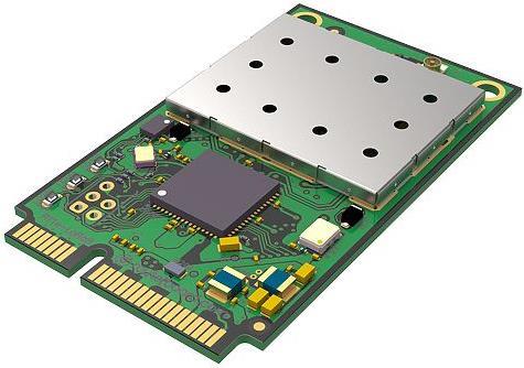 MikroTik R11e-LoRa8 miniPCI-e LoRa-WAN Konzentrator Gateway Karte, 863-870 MHz LoRa Produkte (R11E-LORA8) von MikroTik