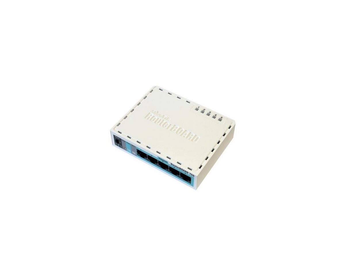 MikroTik RB750R2 - RouterBOARD hEX lite, 850 MHz, 64 MB RAM Netzwerk-Switch von MikroTik