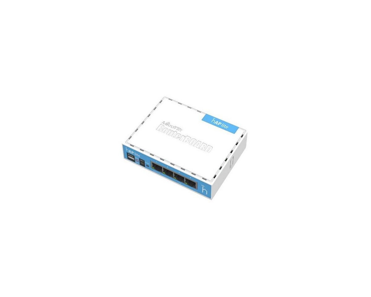 MikroTik RB941-2ND - RouterBoard - hAP Lite mit 650 MHz, 32 MB RAM Netzwerk-Switch von MikroTik