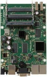 MikroTik RouterBOARD 435G (RB435G, RB/435G) Level 5 680 MHz 5x miniPCI, 3x Gigabit-Ethernet, Level5 RouterOS Lizenz, CPU: Atheros AR7161 680MHz von MikroTik