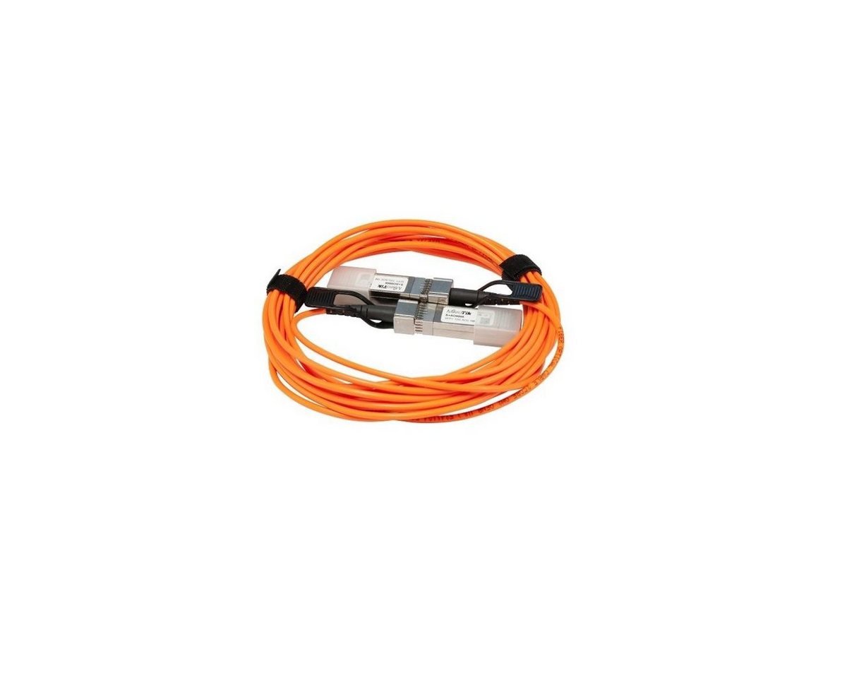 MikroTik S+AO0005 - SFP+ Direct Attach Active Optics-Kabel, 5 m Glasfaserkabel, SFP+, (500,00 cm) von MikroTik