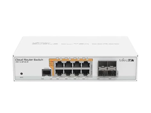 MikroTik Schalter CRS112-8P-4S-IN (CRS112-8P-4S-IN) von MikroTik