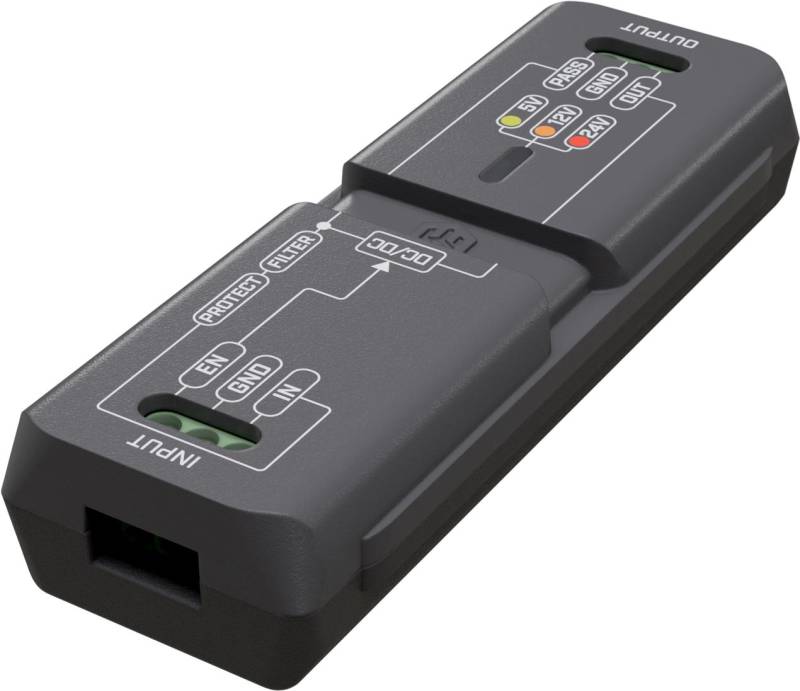 MikroTik APA-1 - Fahrzeugnetzteiladapter - 5 / 12 / 24 V (APA-1) von MikroTik
