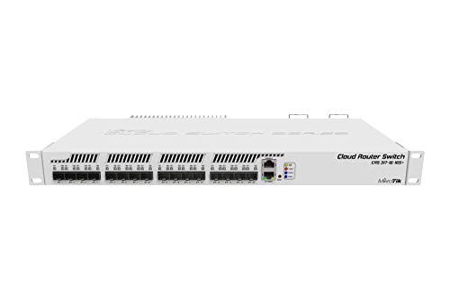 Mikrotik CRS317-1G-16S+RM Cloud Router Switch, Managed, L3, 1U, grau, Montageraster von MikroTik