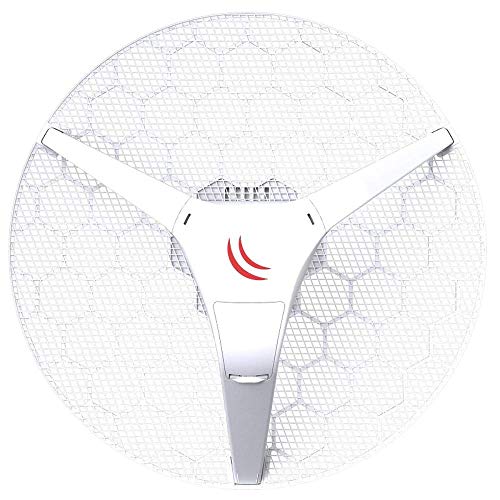 Mikrotik LHG 5 54 Mbit/s weiß Ethernet-Verbindung, unterstützt Stromversorgung über diesen Port (PoE). von MikroTik