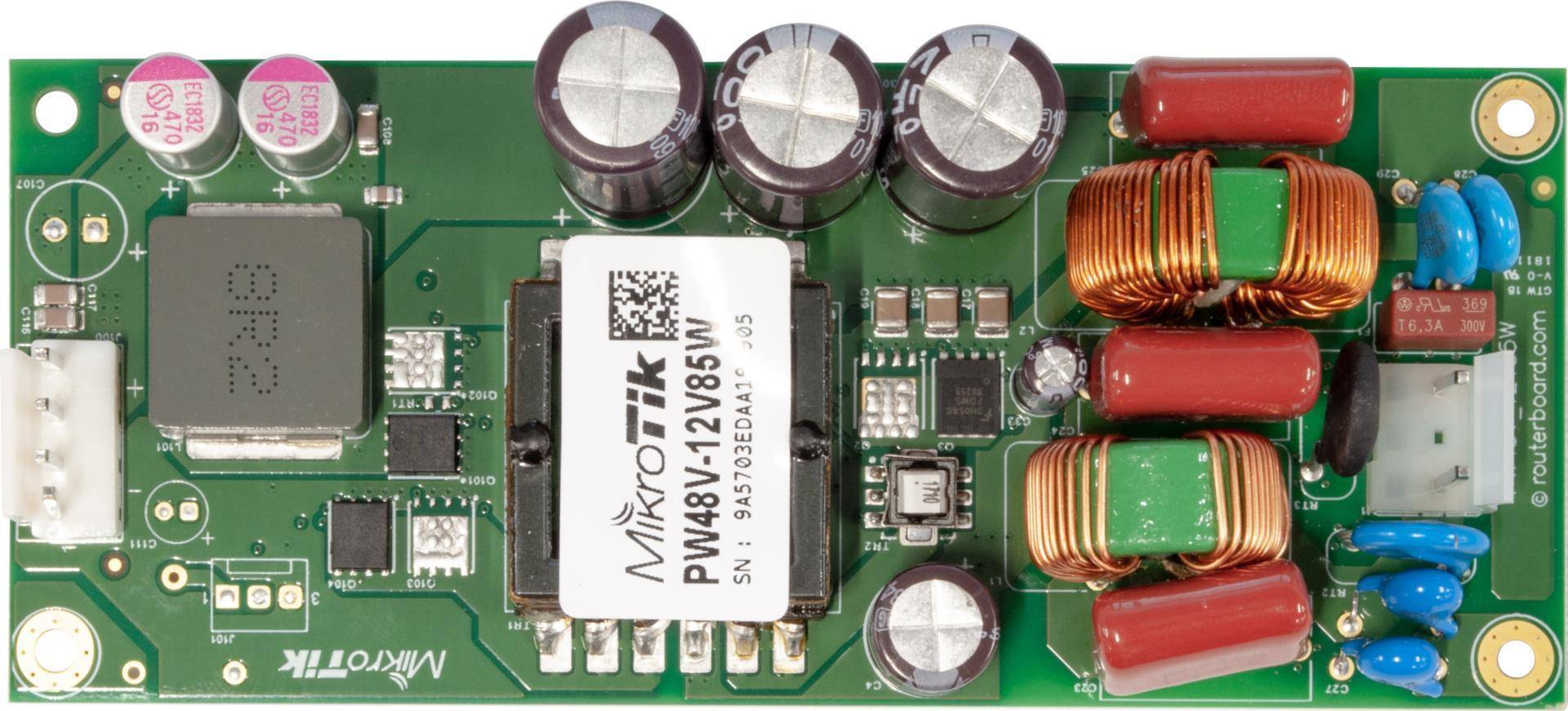 Mikrotik PW48V-12V85W Netzteil & Spannungsumwandler Grün (PW48V-12V85W) von MikroTik