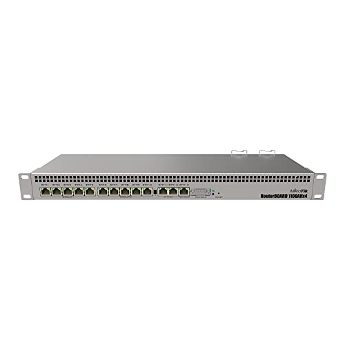 Mikrotik RB1100AHx4 Gigabit-Ethernet-Router (10/100/1000Base-T(X), 10,100,1000 Mbit/s, 7,5 GBit/s, Annapurna Labs Alpine AL21400, 1400 MHz von MikroTik
