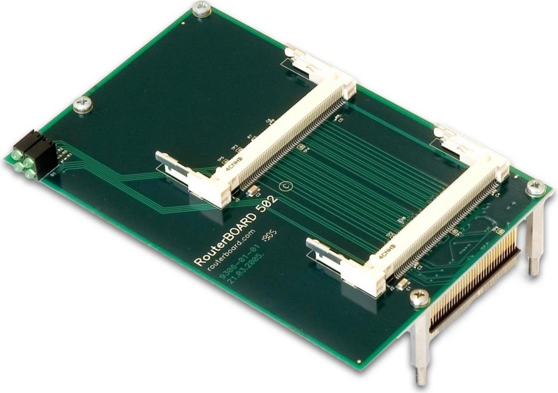 Mikrotik RB502 Zubehör für Netzwerkausstattungs-Installationsstruktur Weiß (RB502) von MikroTik