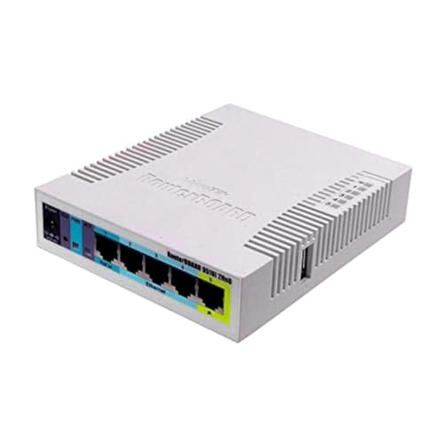 Mikrotik RB951Ui-2HnD 5x10/100 2.4GHz L4 von MikroTik