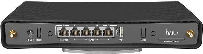 MikroTik hAP acü - Wireless Router 5-Port-Switch - 1GbE - Wi-Fi 5 - Dual-Band (RBD53IG-5HACD2HND) von MikroTik