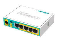 Mikrotik hEX PoE lite, Ethernet-WAN, Schnelles Ethernet, Weiß von MikroTik