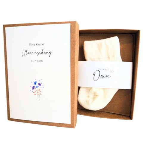 Milaboo Geschenkbox zur Schwangerschaftsverkündung (Oma) von Milaboo