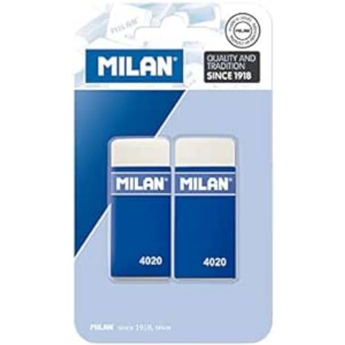 Blíster 2 gomas de borrar miga de pan 4020 von MILAN
