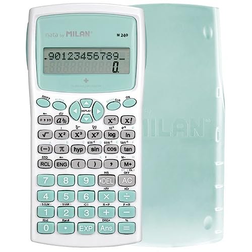 Blíster calculadora científica M240 Antibacterial Turquesa von MILAN