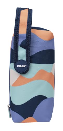 MILAN® Set mit 4 Federmäppchen, Serie The Fun, Blau von MILAN