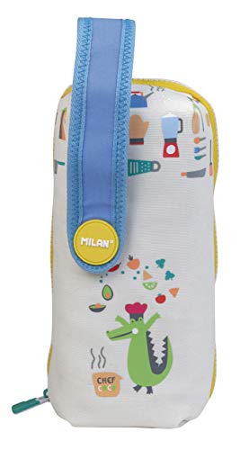 Set mit 4 Federmäppchen mit Inhalt Super Chefs, blau Set mit 4 Federmäppchen mit Inhalt Super Chefs, blau von MILAN