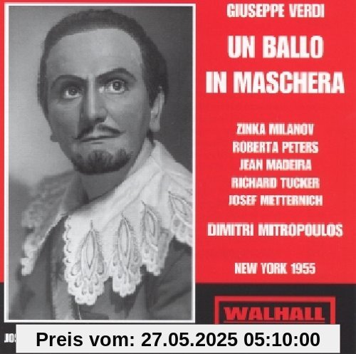 Un Ballo in Maschera / Ein Maskenball (New York 1955) von Milanov