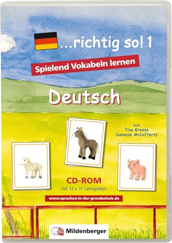 ...richtig so! 1. Deutsch. CD-ROM für Windows ab 98SE: Einzellizenz. 1. bis 4. Klasse von Mildenberger Verlag