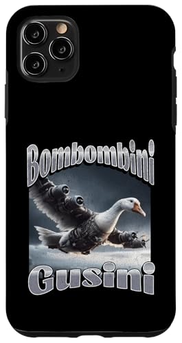 Bombombini Gusini Lustige italienische Brainrot Meme Grafik Hülle für iPhone 11 Pro Max Bombombini Gusini Lustige italienische Brainrot Meme Grafik Hülle für iPhone 11 Pro Max von MildlyPerturbed