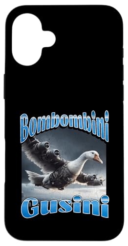 Bombombini Gusini Lustige italienische Brainrot Meme Grafik Hülle für iPhone 16 Plus Bombombini Gusini Lustige italienische Brainrot Meme Grafik Hülle für iPhone 16 Plus von MildlyPerturbed