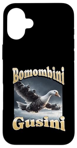 Bombombini Gusini Lustige italienische Brainrot Meme Grafik Hülle für iPhone 16 Plus Bombombini Gusini Lustige italienische Brainrot Meme Grafik Hülle für iPhone 16 Plus von MildlyPerturbed